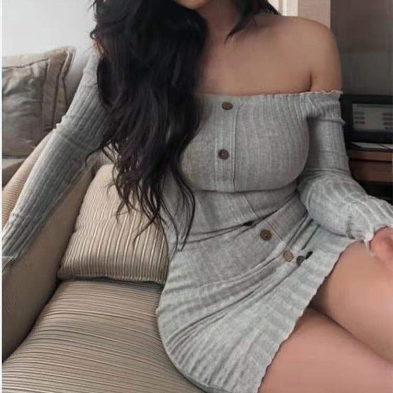 women long sleeves dress