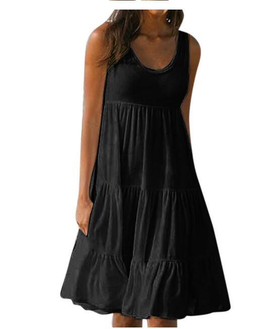women 's summer  clothing casual skirt dress