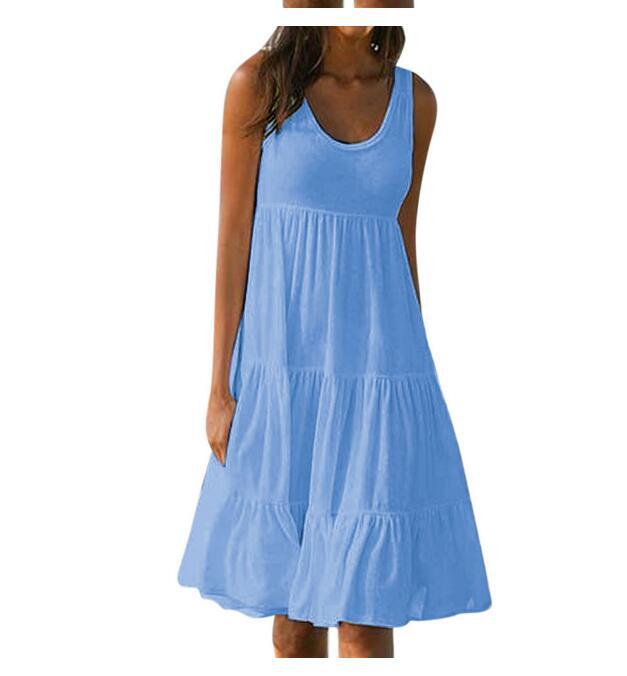 women 's summer  clothing casual skirt dress