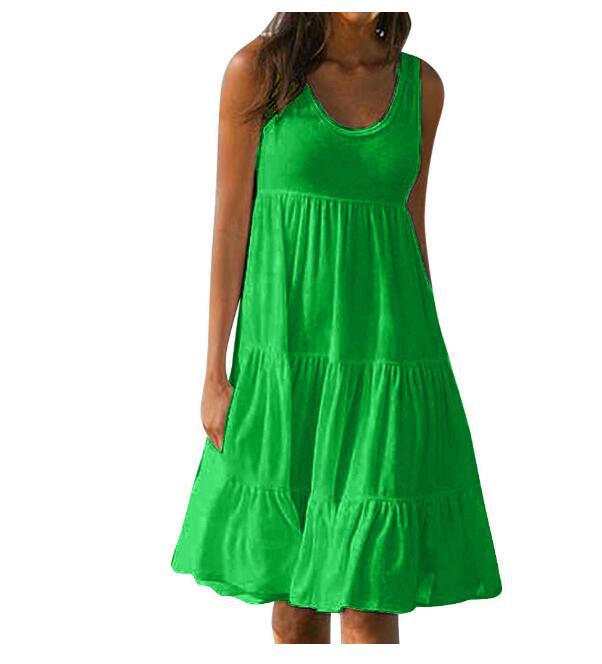 women 's summer  clothing casual skirt dress