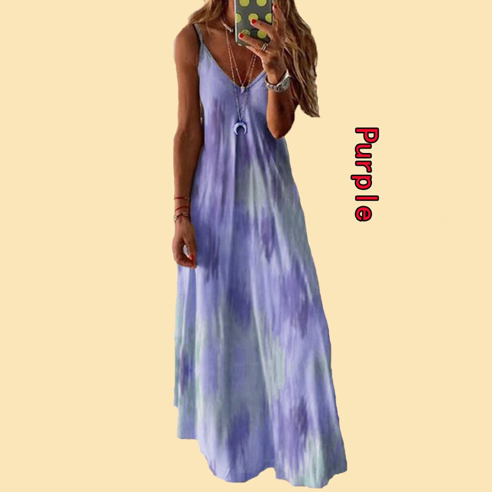 casual sexy tie dye elegant harajuku women dress