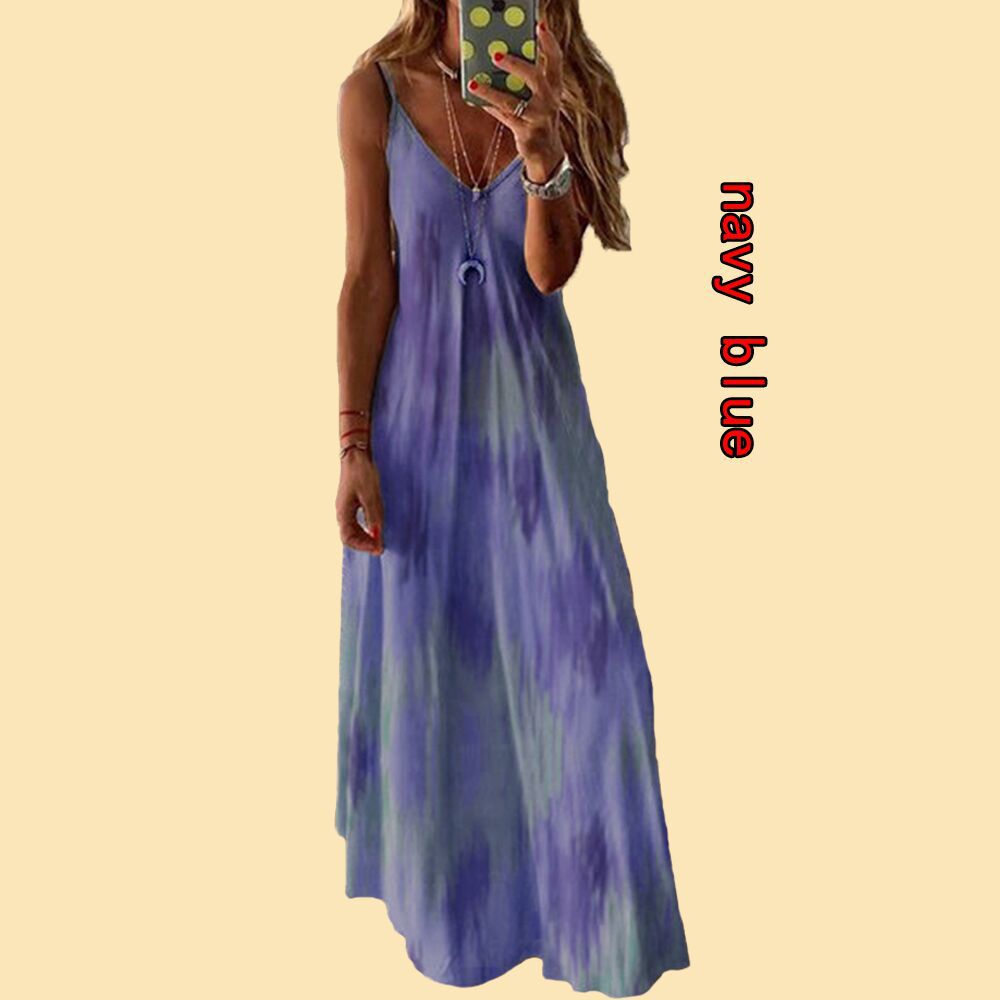casual sexy tie dye elegant harajuku women dress
