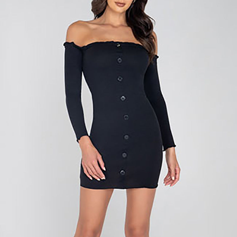 women long sleeves dress