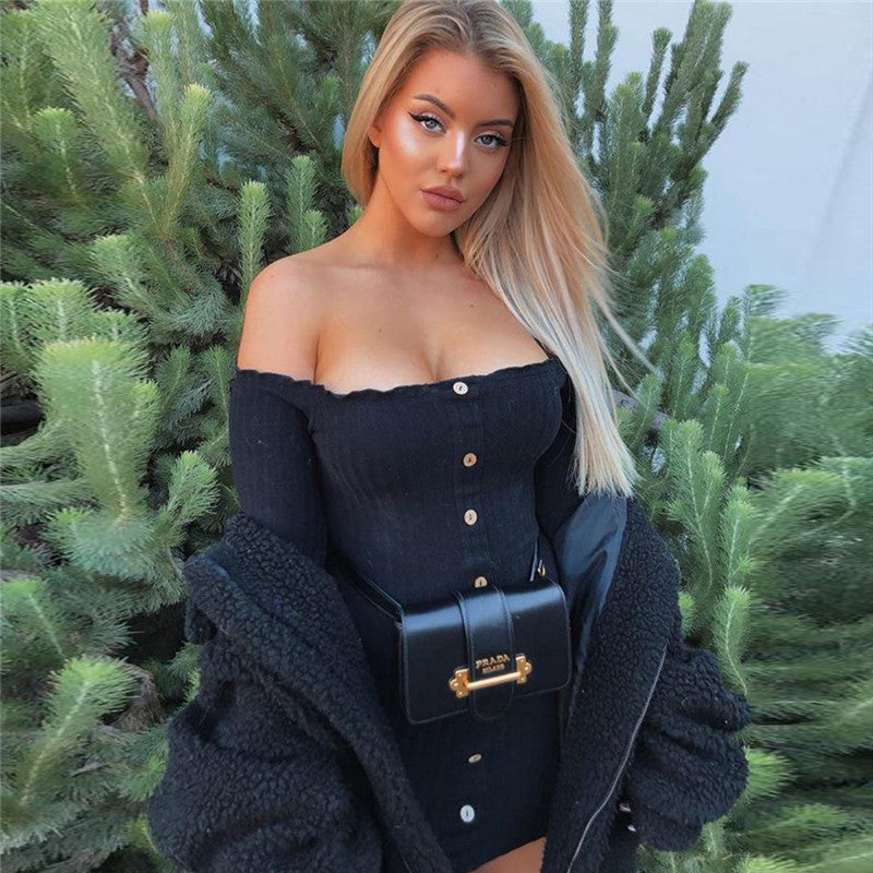 women long sleeves dress