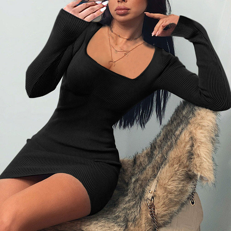 women spring autumn dress