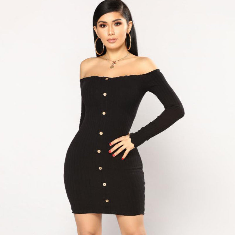 women long sleeves dress