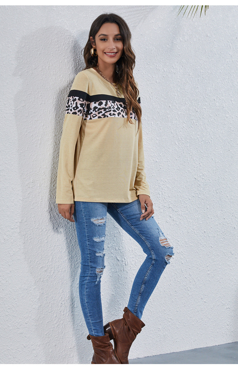 fashion women long sleeve t-shirts