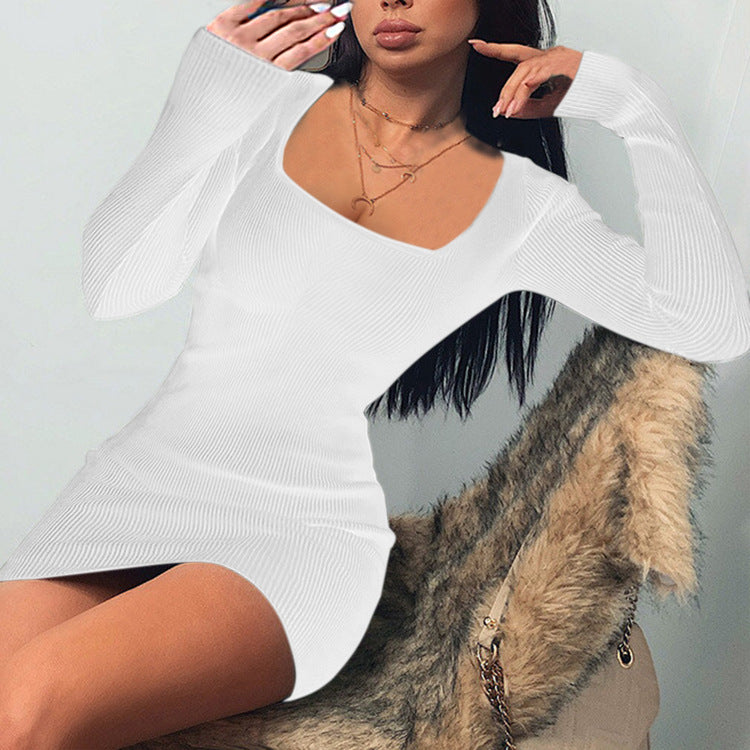 women spring autumn dress