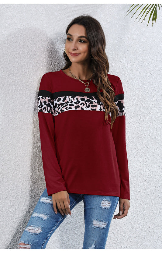 fashion women long sleeve t-shirts