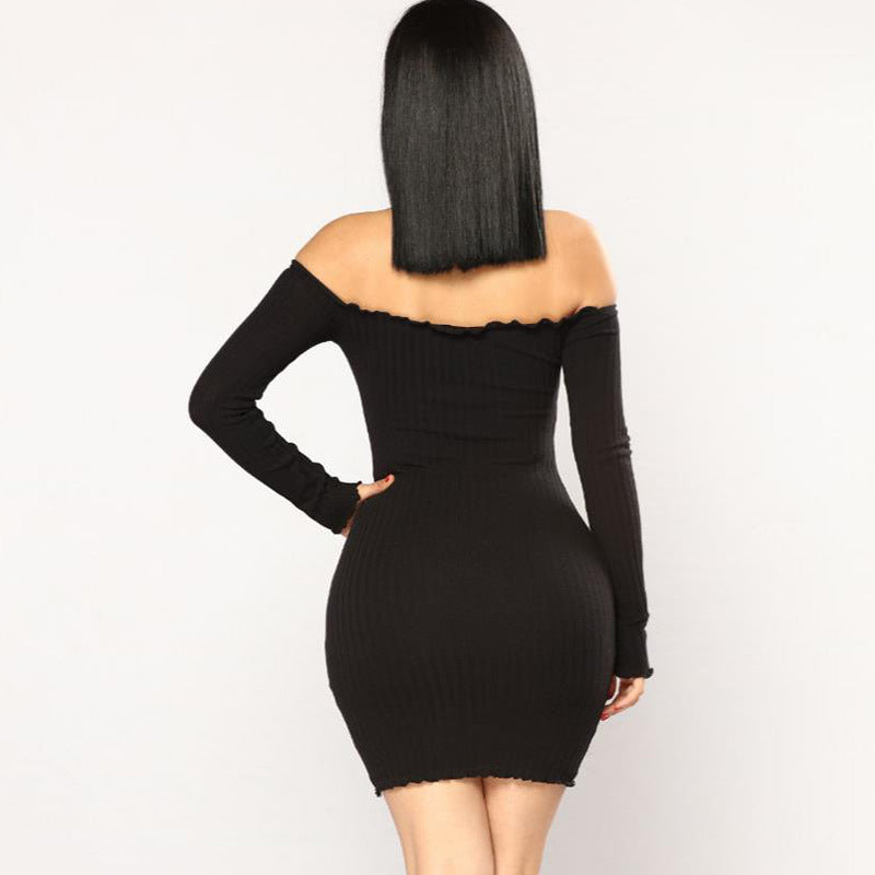 women long sleeves dress