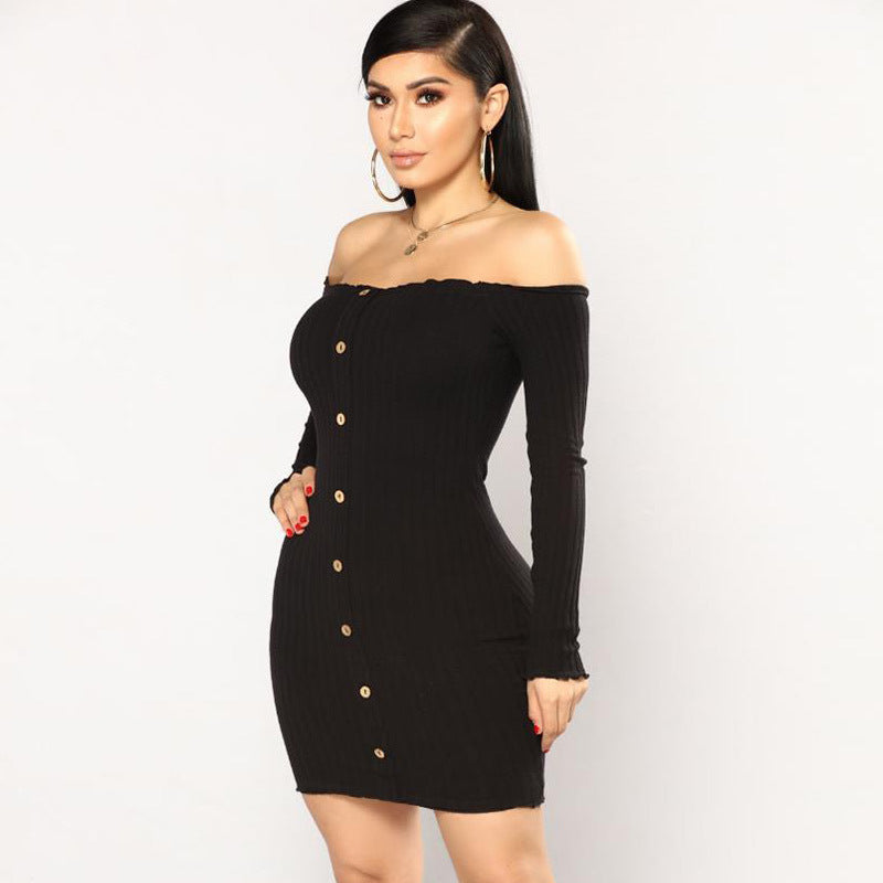 women long sleeves dress