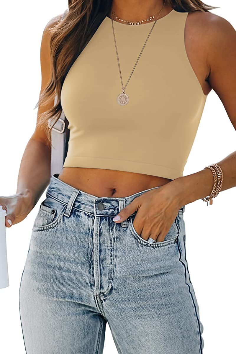 2022 summer women casual simple tops