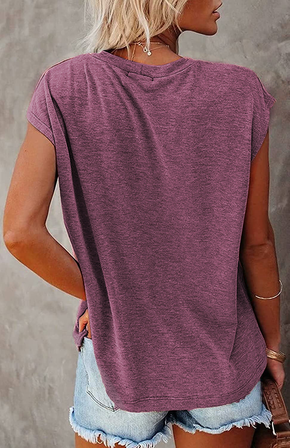 summer women solid pocket split raglan short